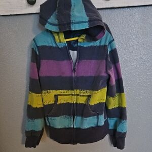 Striped Kids Hoodie - Multicolor
